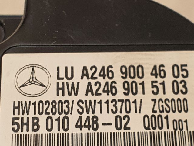 bontott MERCEDES-BENZ B-CLASS Fűtéskapcsoló (digit klímás)