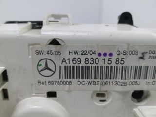 bontott MERCEDES-BENZ B-CLASS Fűtéskapcsoló (manuális klímás)
