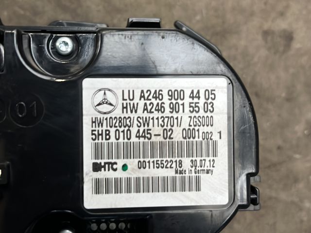 bontott MERCEDES-BENZ B-CLASS Fűtéskapcsoló