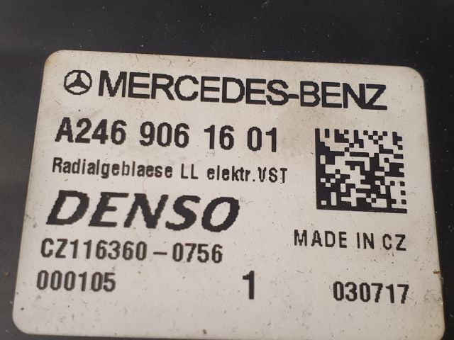 bontott MERCEDES-BENZ B-CLASS Fűtőmotor (Klímás)