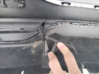 bontott MERCEDES-BENZ B-CLASS Hátsó Lökhárító (Üresen)