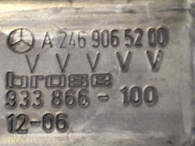 bontott MERCEDES-BENZ B-CLASS Jobb első Ablakemelő Motor