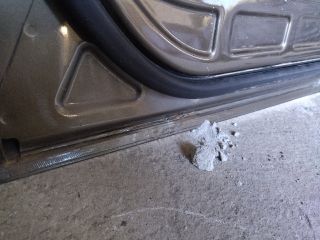 bontott MERCEDES-BENZ B-CLASS Jobb első Ajtó (Üres lemez)