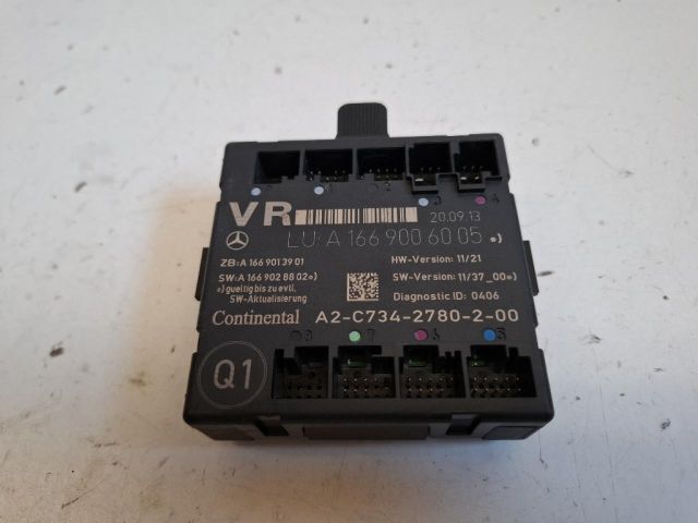 bontott MERCEDES-BENZ B-CLASS Jobb első Ajtó Vezérlőegység