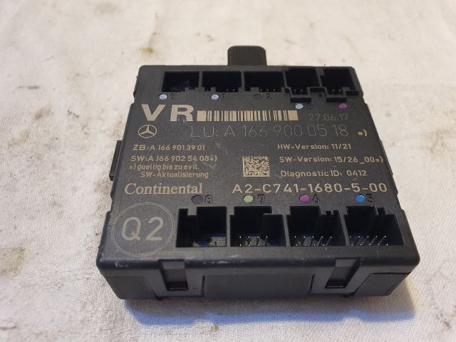 bontott MERCEDES-BENZ B-CLASS Jobb első Ajtó Vezérlőegység