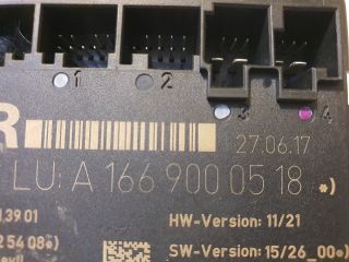 bontott MERCEDES-BENZ B-CLASS Jobb első Ajtó Vezérlőegység