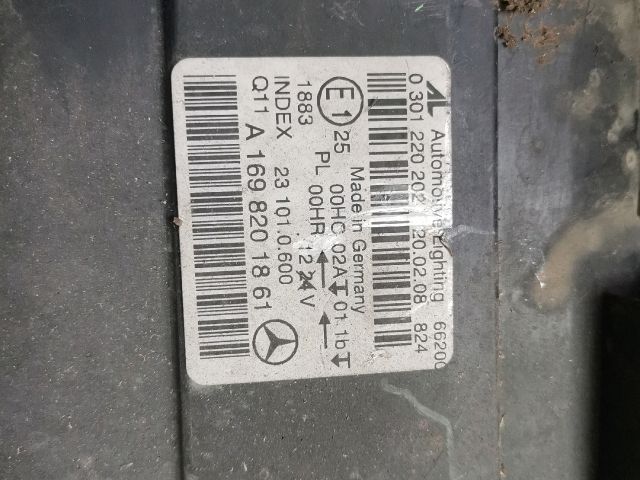 bontott MERCEDES-BENZ B-CLASS Jobb Fényszóró