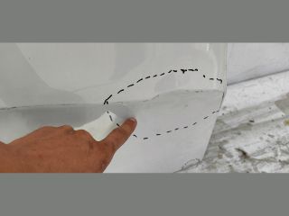 bontott MERCEDES-BENZ B-CLASS Jobb hátsó Ajtó (Üres lemez)