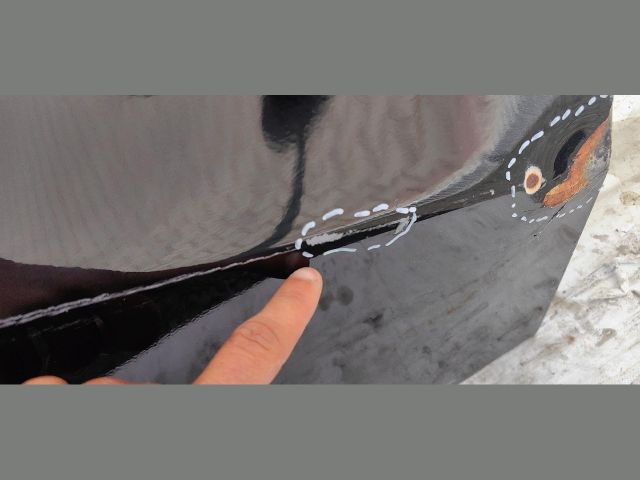 bontott MERCEDES-BENZ B-CLASS Jobb hátsó Ajtó (Üres lemez)