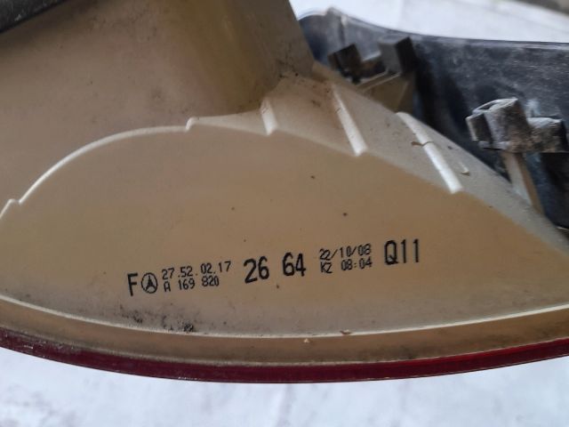 bontott MERCEDES-BENZ B-CLASS Jobb Hátsó Lámpa