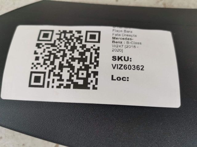 bontott MERCEDES-BENZ B-CLASS Jobb hátsó Lökhárító Díszléc