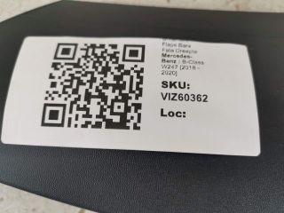 bontott MERCEDES-BENZ B-CLASS Jobb hátsó Lökhárító Díszléc