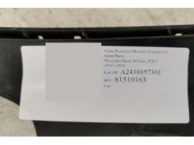 bontott MERCEDES-BENZ B-CLASS Jobb Ködlámpa Rács