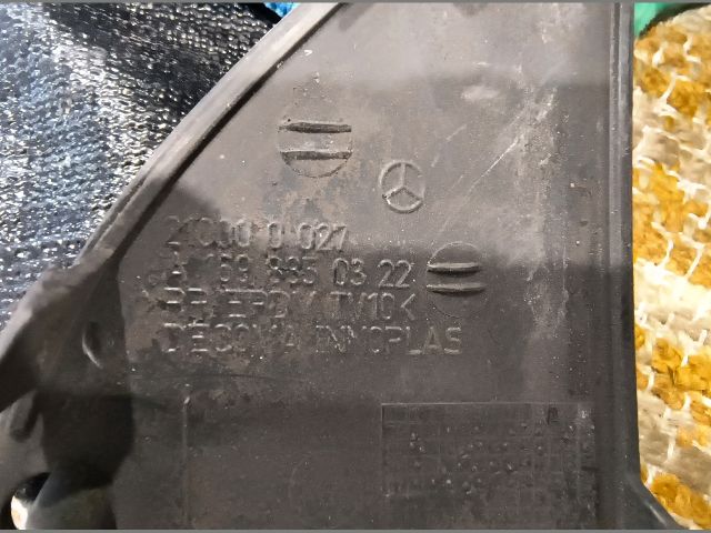 bontott MERCEDES-BENZ B-CLASS Jobb Ködlámpa Rács