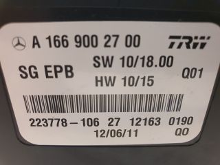 bontott MERCEDES-BENZ B-CLASS Kézifék Elektronika