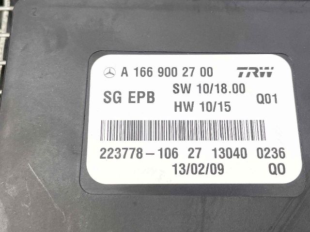 bontott MERCEDES-BENZ B-CLASS Kézifék Elektronika