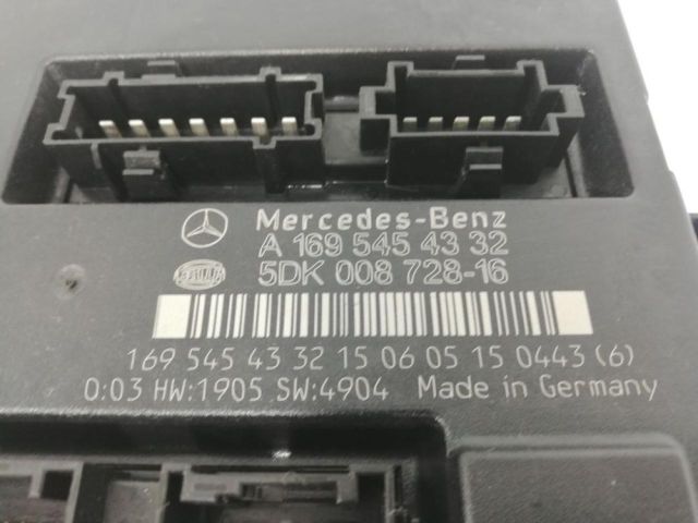 bontott MERCEDES-BENZ B-CLASS Komfort Elektronika