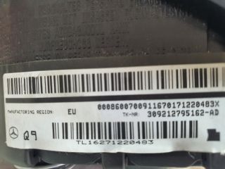 bontott MERCEDES-BENZ B-CLASS Kormánylégzsák