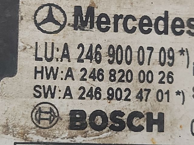bontott MERCEDES-BENZ B-CLASS Légzsák Elektronika