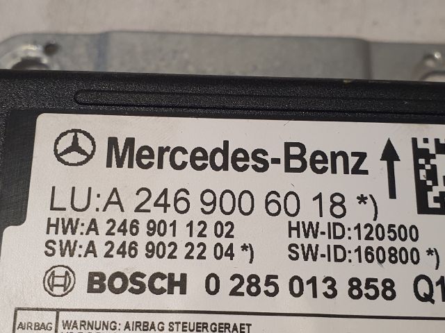 bontott MERCEDES-BENZ B-CLASS Légzsák Elektronika