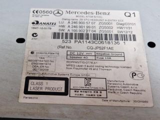 bontott MERCEDES-BENZ B-CLASS Navigációs Fejegység