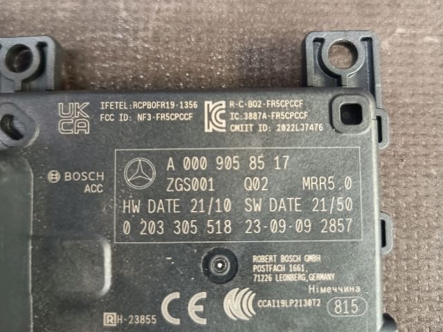 bontott MERCEDES-BENZ B-CLASS Távolságtartó Szenzor