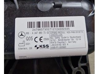 bontott MERCEDES-BENZ B-CLASS Utasoldali Légzsák