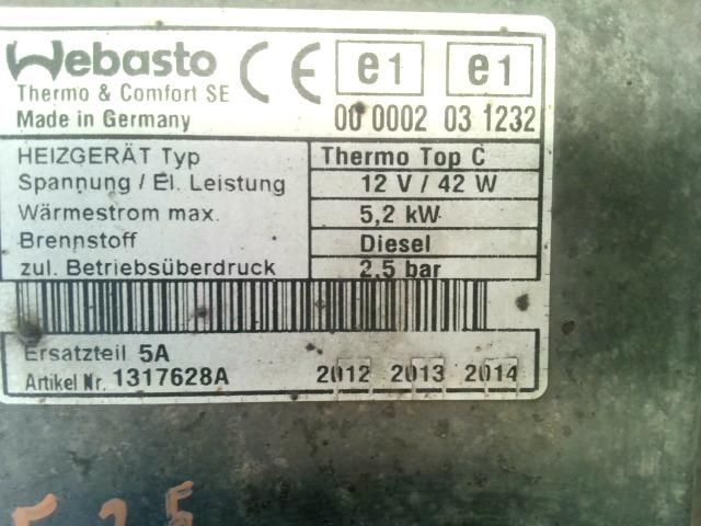 bontott MERCEDES-BENZ C-CLASS Állófűtés (Részeivel)