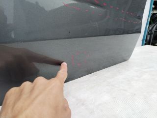 bontott MERCEDES-BENZ C-CLASS Bal első Ajtó (Üres lemez)