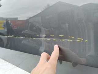 bontott MERCEDES-BENZ C-CLASS Bal első Ajtó (Üres lemez)