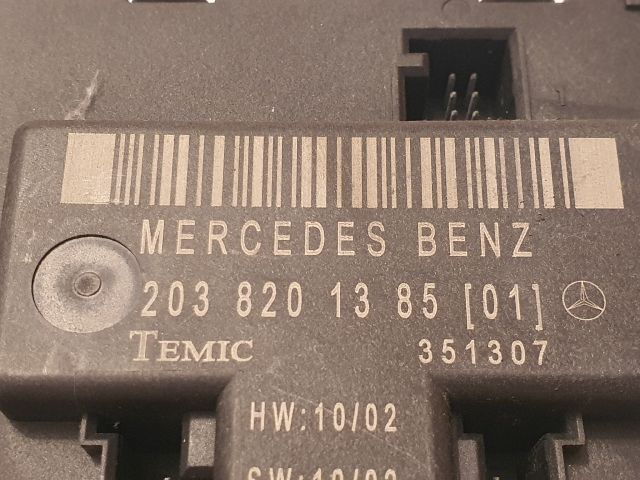 bontott MERCEDES-BENZ C-CLASS Bal első Ajtó Vezérlőegység