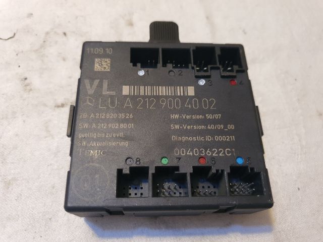 bontott MERCEDES-BENZ C-CLASS Bal első Ajtó Vezérlőegység