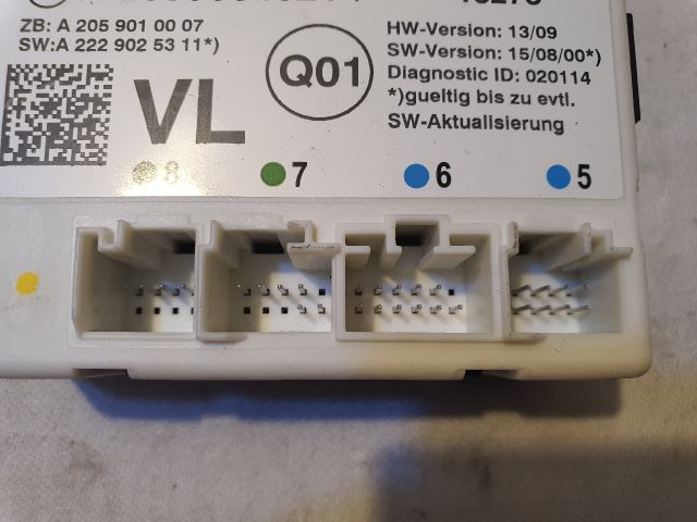 bontott MERCEDES-BENZ C-CLASS Bal első Ajtó Vezérlőegység