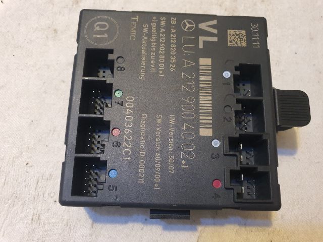 bontott MERCEDES-BENZ C-CLASS Bal első Ajtó Vezérlőegység