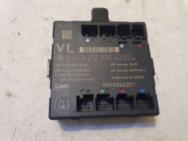 bontott MERCEDES-BENZ C-CLASS Bal első Ajtó Vezérlőegység