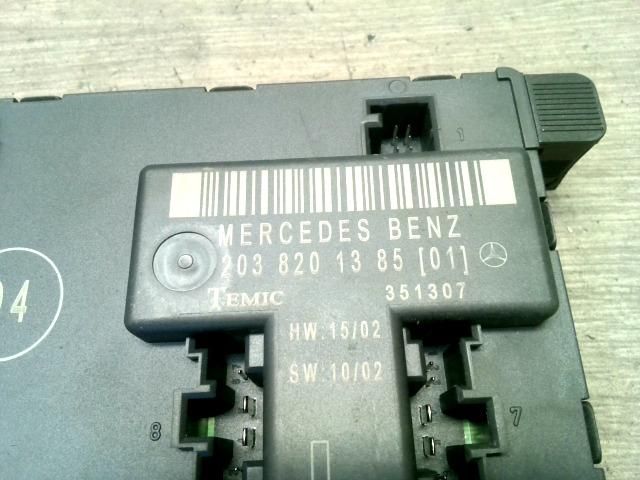 bontott MERCEDES-BENZ C-CLASS Bal első Ajtó Vezérlőegység