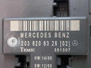 bontott MERCEDES-BENZ C-CLASS Bal első Ajtó Vezérlőegység