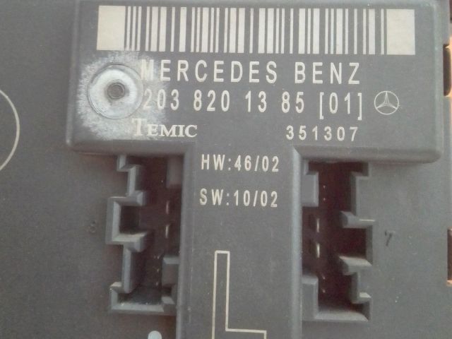 bontott MERCEDES-BENZ C-CLASS Bal első Ajtó Vezérlőegység