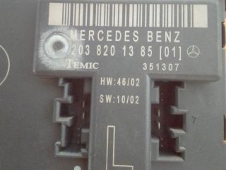 bontott MERCEDES-BENZ C-CLASS Bal első Ajtó Vezérlőegység