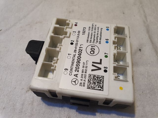 bontott MERCEDES-BENZ C-CLASS Bal első Ajtó Vezérlőegység