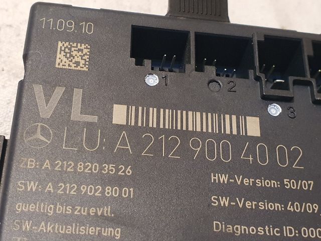 bontott MERCEDES-BENZ C-CLASS Bal első Ajtó Vezérlőegység