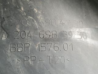 bontott MERCEDES-BENZ C-CLASS Bal első Hátsó Dobbetét (Kerékjárati, Műanyag)