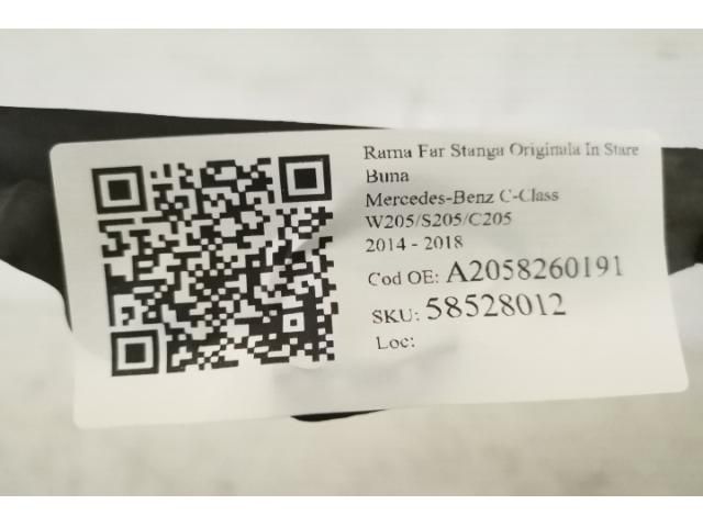 bontott MERCEDES-BENZ C-CLASS Bal Fényszóró Lámpakeret