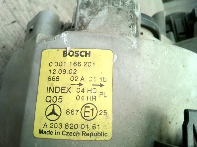 bontott MERCEDES-BENZ C-CLASS Bal Fényszóró