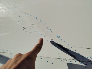 bontott MERCEDES-BENZ C-CLASS Bal hátsó Ajtó (Üres lemez)