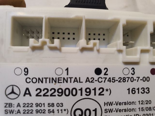 bontott MERCEDES-BENZ C-CLASS Bal hátsó Ajtó Vezérlőegység