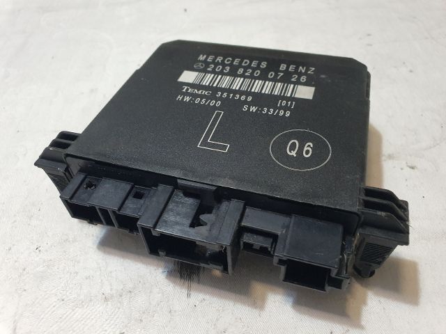 bontott MERCEDES-BENZ C-CLASS Bal hátsó Ajtó Vezérlőegység