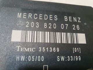bontott MERCEDES-BENZ C-CLASS Bal hátsó Ajtó Vezérlőegység