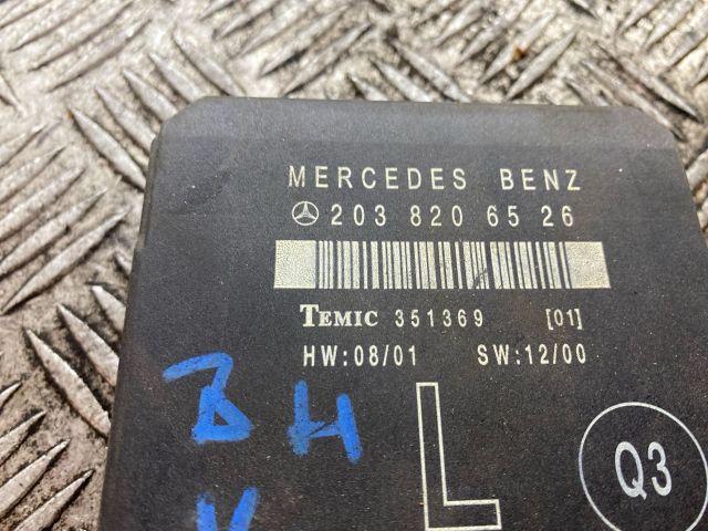 bontott MERCEDES-BENZ C-CLASS Bal hátsó Ajtó Vezérlőegység