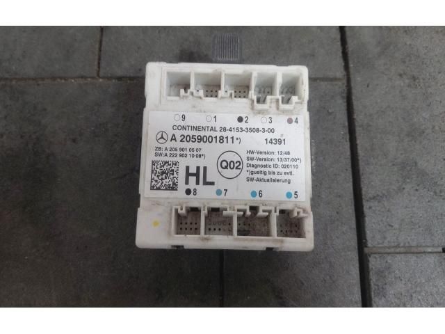 bontott MERCEDES-BENZ C-CLASS Bal hátsó Ajtó Vezérlőegység